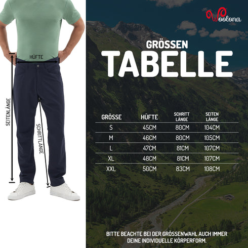 Traveler Hose – Herren – Merino