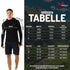 GrĂśĂentabelle fĂźr Merino Seamless Sport Hoodie fĂźr Herren
