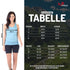 Größentabelle Merino Tanktop für Damen aus 100% Merinowolle