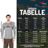 Größentabelle für Merino Herren Baselayer