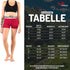 Größentabelle für Damen Boxershorts aus 100% Merinowolle