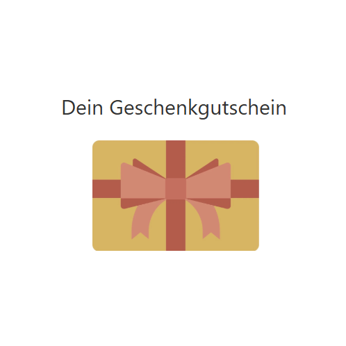 Geschenk Gutscheine