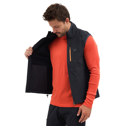Laufweste Herren- SHIELD - Merino Inside
