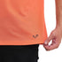 Merino Polo Shirt in der Farbe Apricot mit Woolona Logo