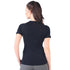 100% Merino T-shirt in schwarz von hinten