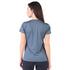 Graues Damen Tshirt aus Merinowolle