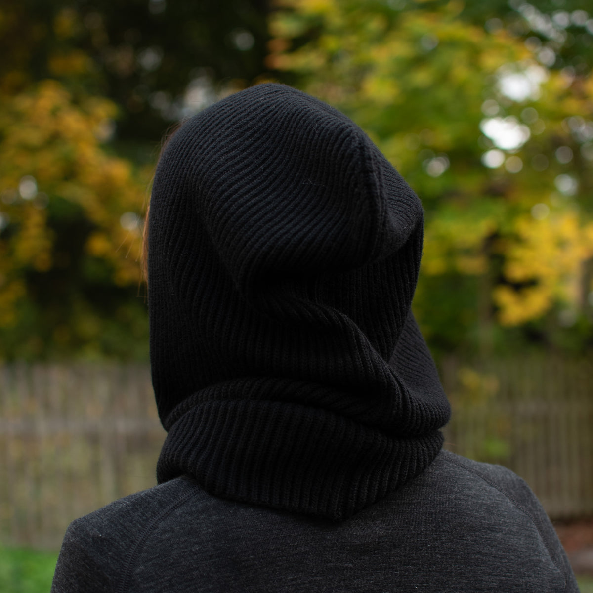Kapuzenschal Balaclava - Fjara - 100% Merinowolle