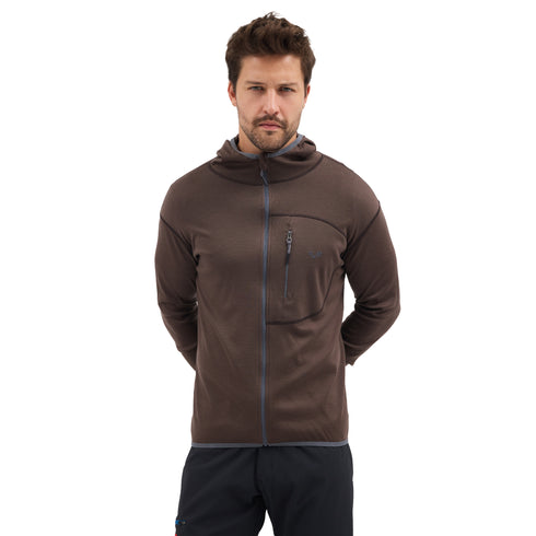 Hoodie - MAESTRO - 100% Merinowolle (Zip)