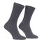 Business Socken aus Merinowolle in der Farbe anthrazit.