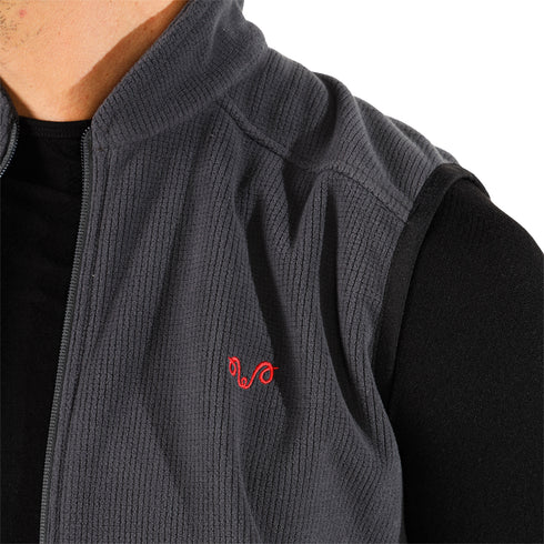 Merino Weste Herren mit rotem Logo