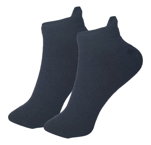 Sneaker Socken aus Merinowolle in der Farbe Navy