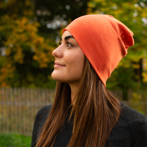 Beanie Mütze Merinowolle - 100% Merinowolle