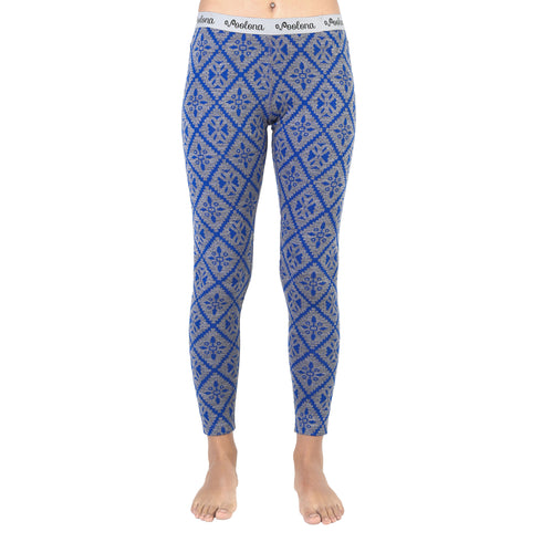 Frauenleggings in blau