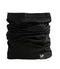 Nackenwärmer leicht aus 100% Merinowolle in schwarz