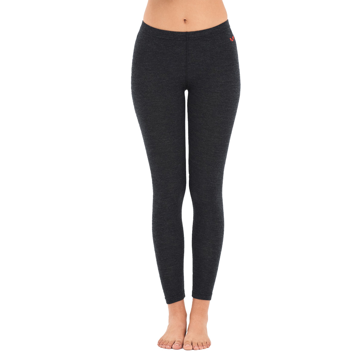 Leggings aus 100% Merino in anthrazit