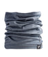 Neckwarmer aus 100% Merinowolle in grau