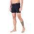 Boxershort aus reiner Merinowolle in schwarz