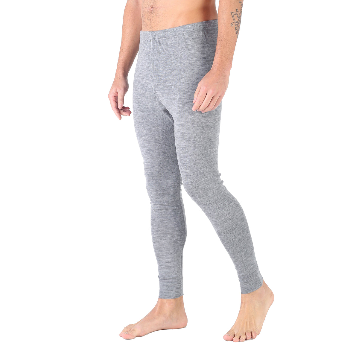 Lange Funktionsunterhose in grau