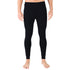 Merinowolle Long Johns in schwarz