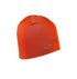 Übergangsmütze in orange aus Merinowolle