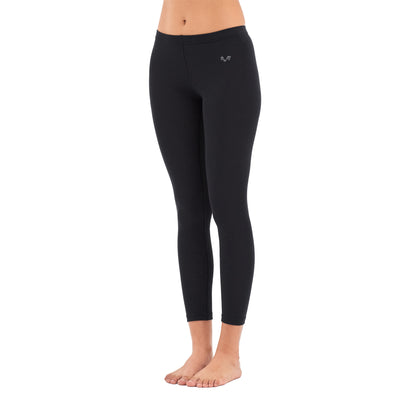 Damen Leggings aus 100% Merinowolle mit kleinem Woolona Logo