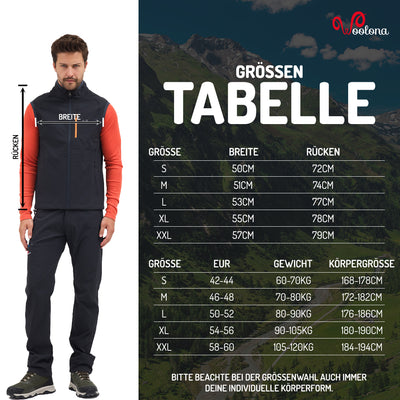 Laufweste Herren- SHIELD - Merino Inside