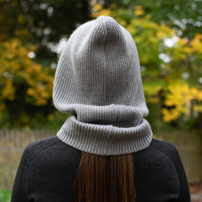 Kapuzenschal Balaclava - Fjara -  100% Merinowolle