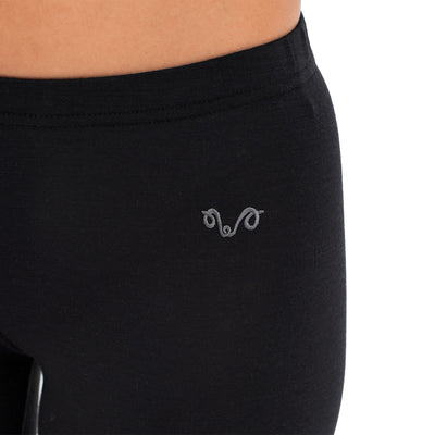 Merino Leggings mit Woolona Logo