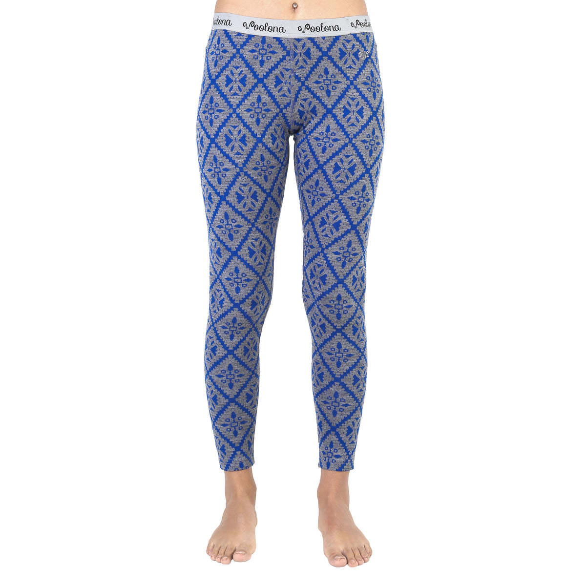 Frauenleggings in blau